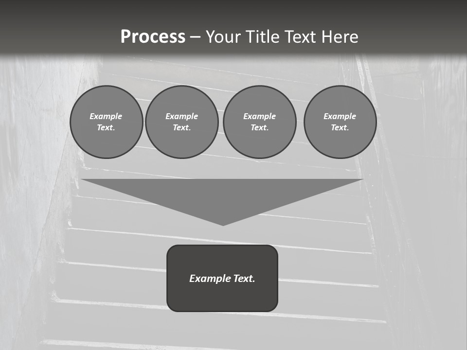 Stairwell Interiors Stair PowerPoint Template