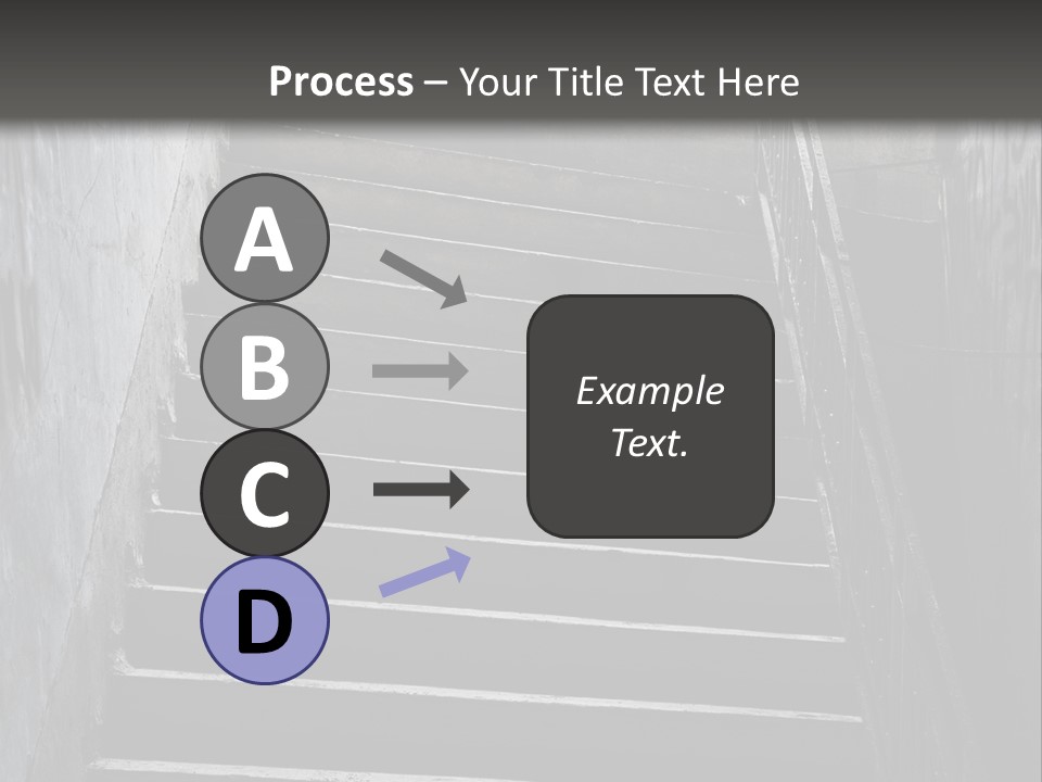 Stairwell Interiors Stair PowerPoint Template