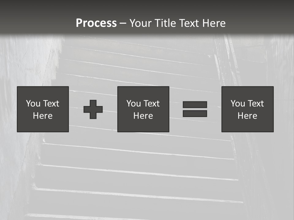Stairwell Interiors Stair PowerPoint Template
