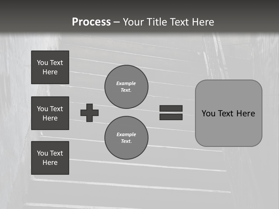 Stairwell Interiors Stair PowerPoint Template
