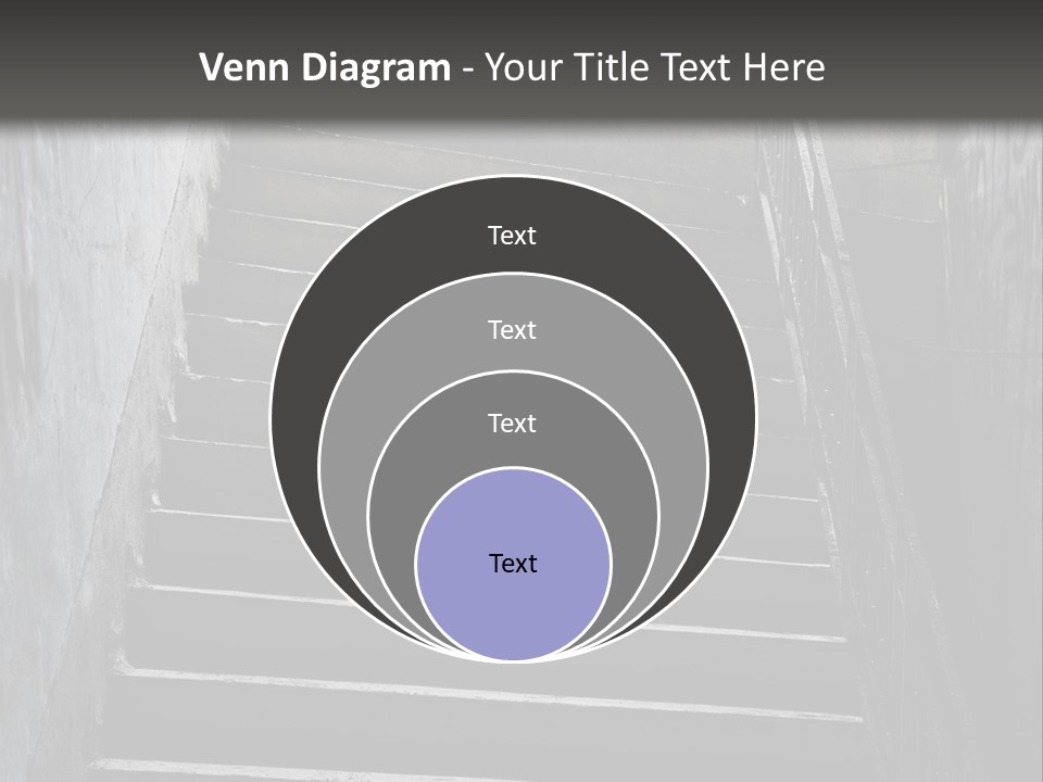 Stairwell Interiors Stair PowerPoint Template