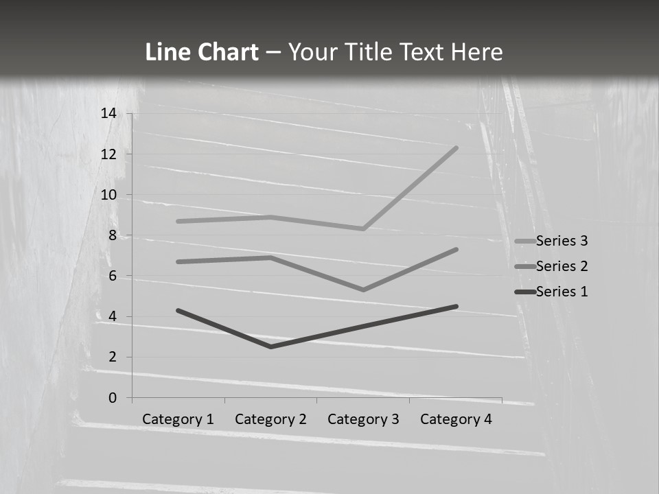 Stairwell Interiors Stair PowerPoint Template