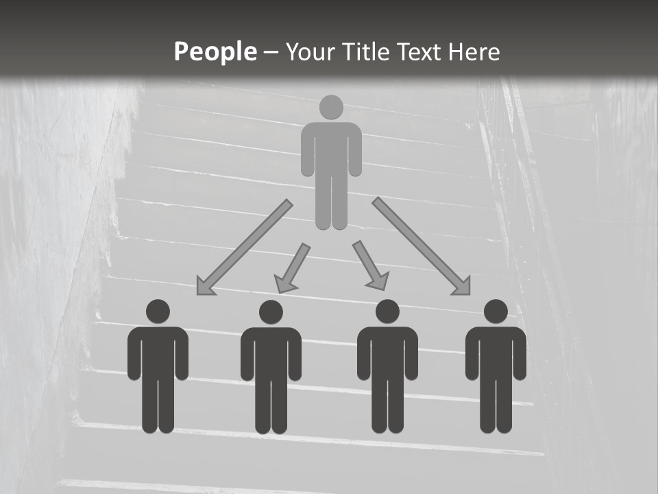 Stairwell Interiors Stair PowerPoint Template