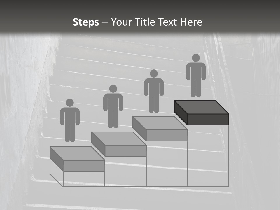 Stairwell Interiors Stair PowerPoint Template