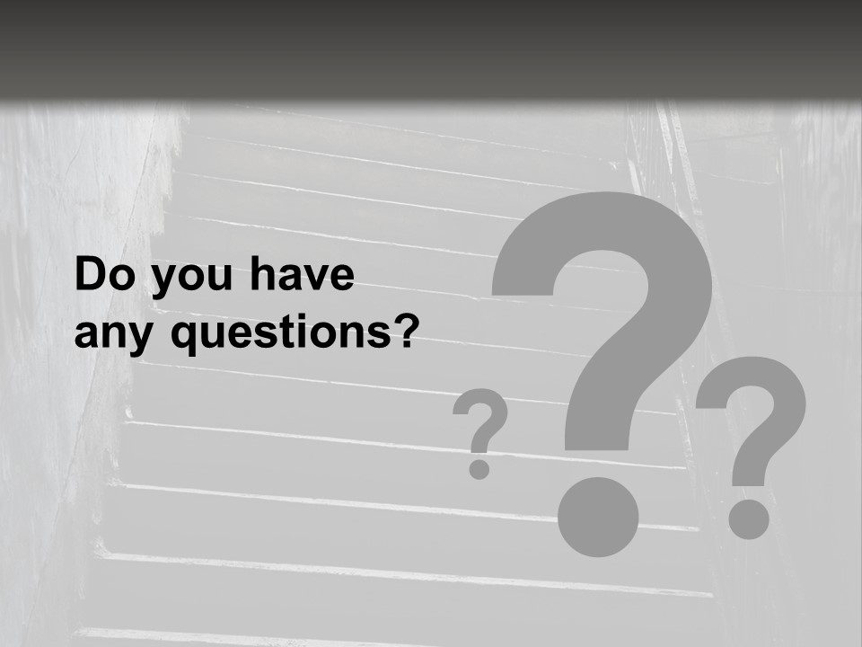 Stairwell Interiors Stair PowerPoint Template