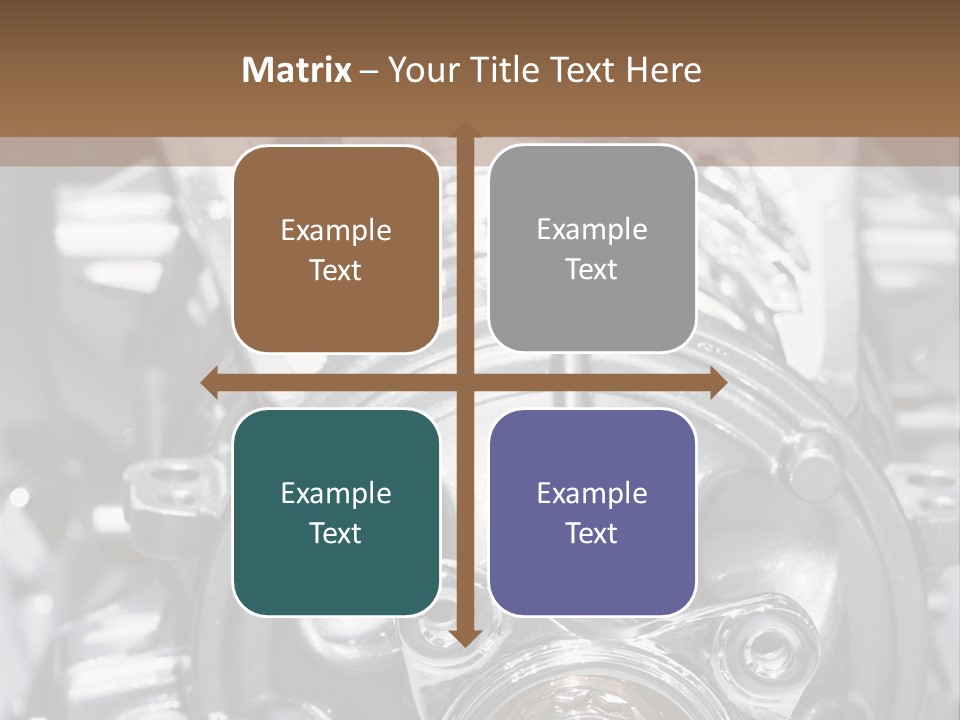 Transmission Stroke Valve PowerPoint Template