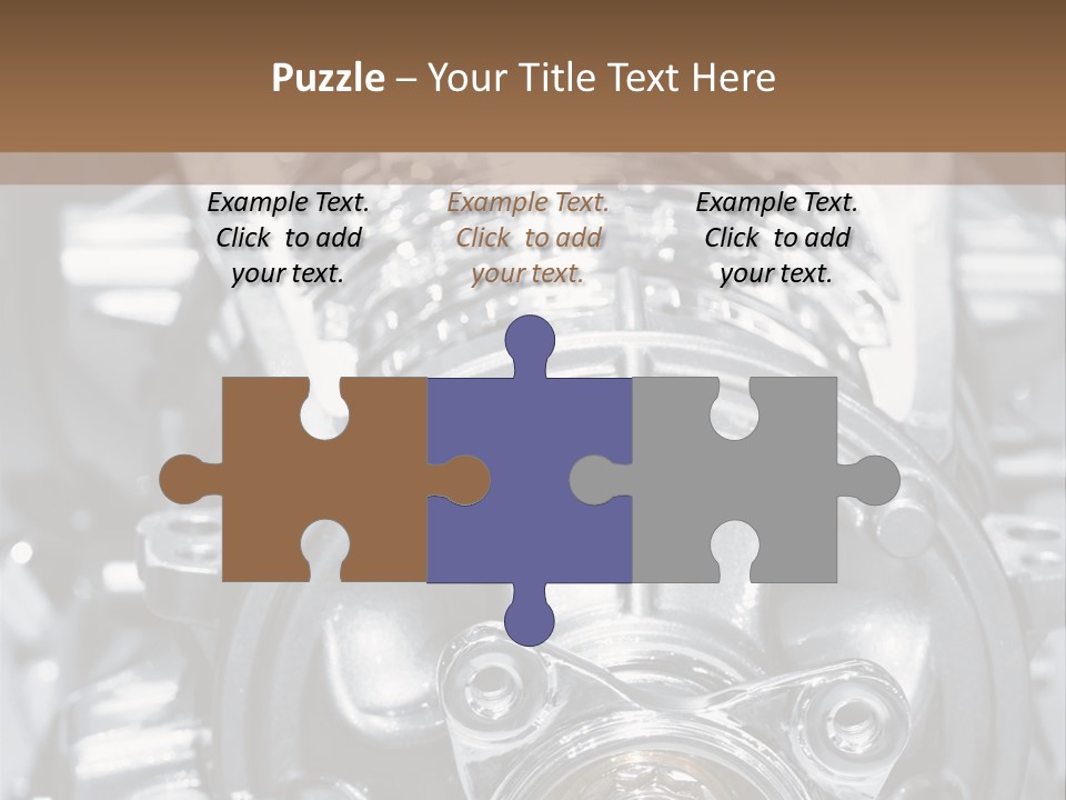 Transmission Stroke Valve PowerPoint Template