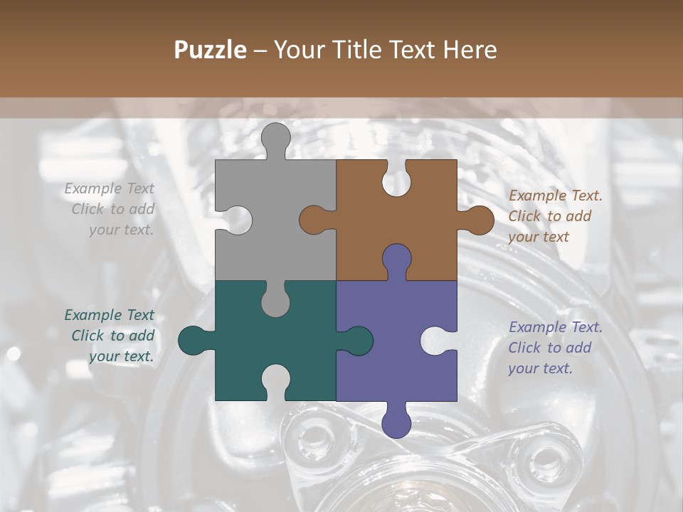 Transmission Stroke Valve PowerPoint Template