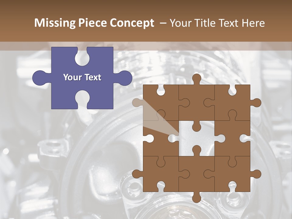Transmission Stroke Valve PowerPoint Template