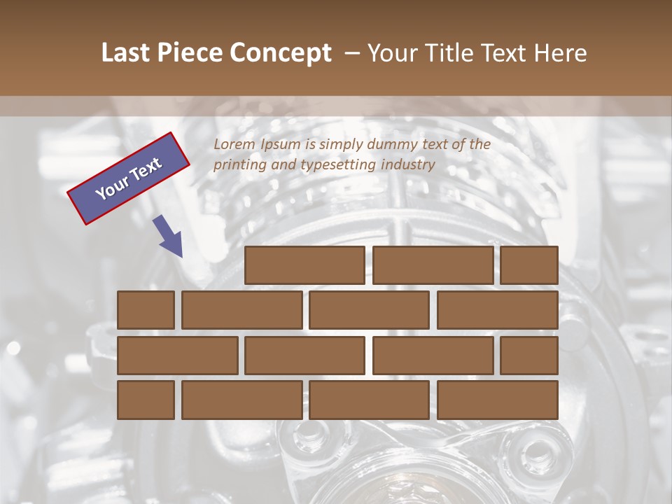 Transmission Stroke Valve PowerPoint Template