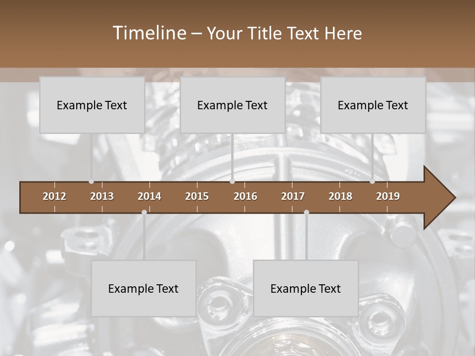 Transmission Stroke Valve PowerPoint Template