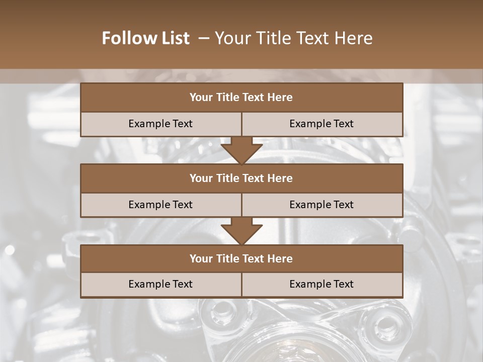Transmission Stroke Valve PowerPoint Template