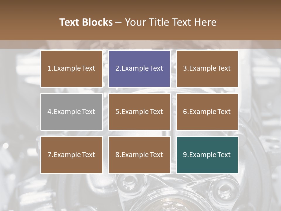 Transmission Stroke Valve PowerPoint Template