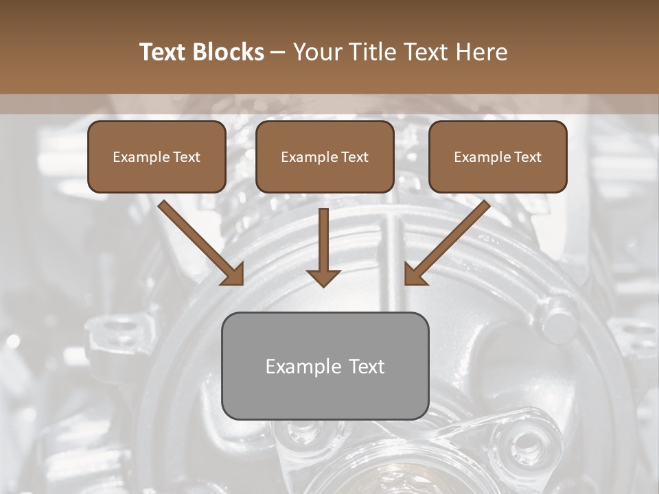 Transmission Stroke Valve PowerPoint Template