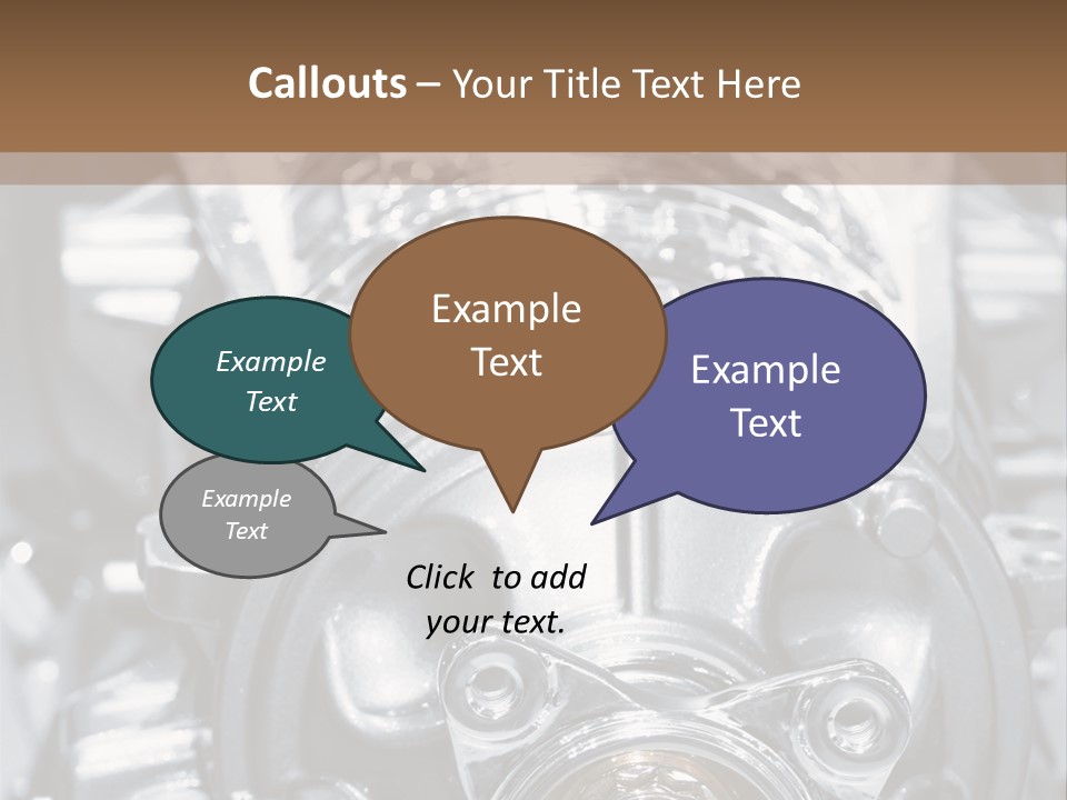 Transmission Stroke Valve PowerPoint Template