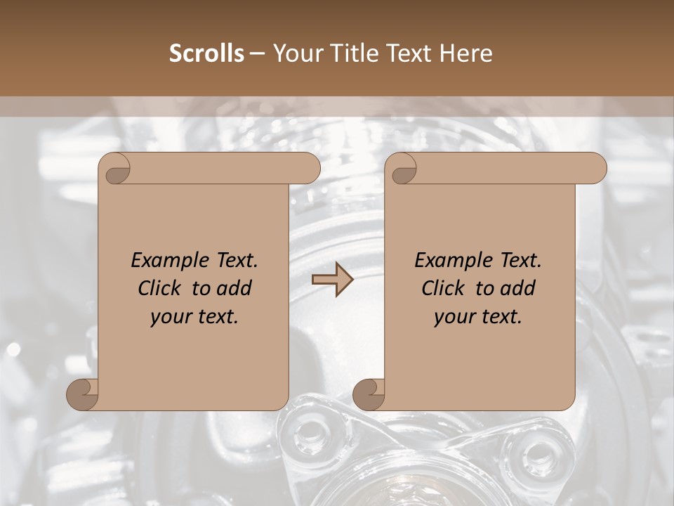 Transmission Stroke Valve PowerPoint Template