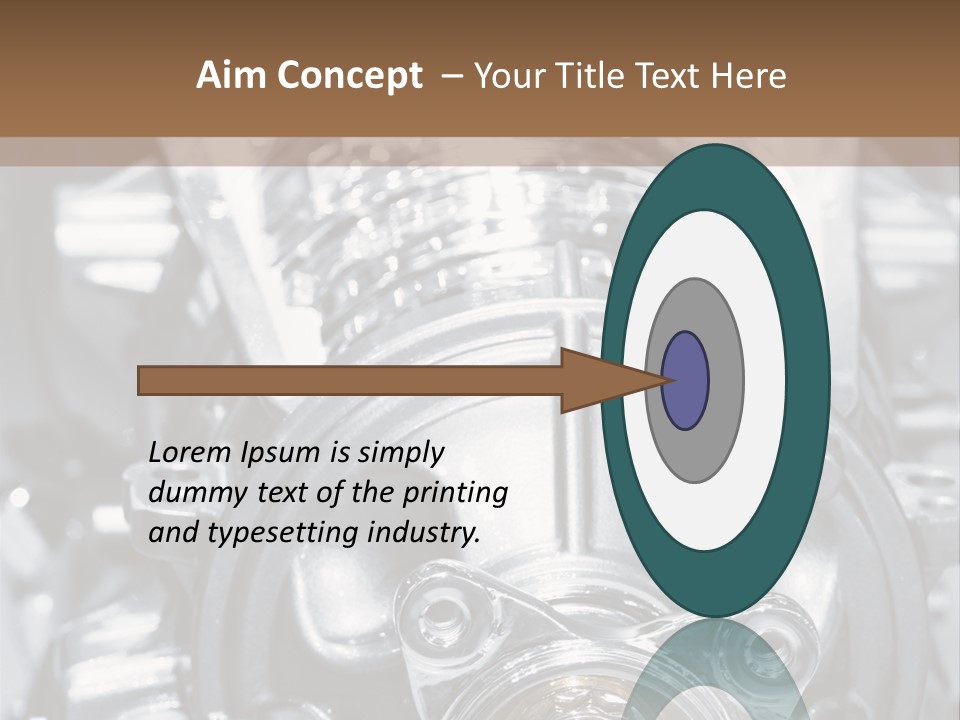 Transmission Stroke Valve PowerPoint Template