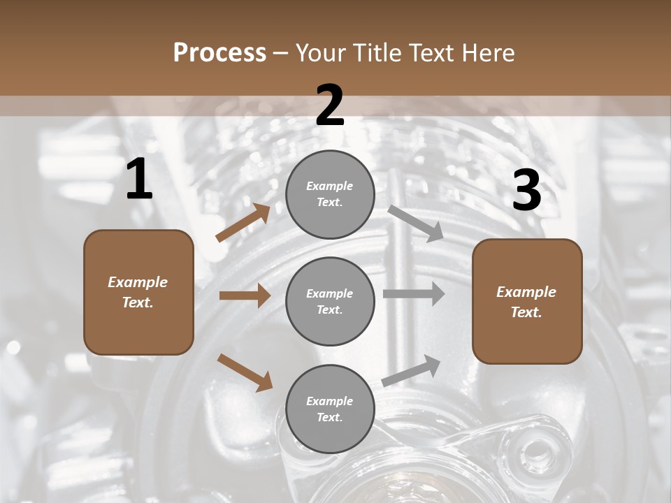 Transmission Stroke Valve PowerPoint Template