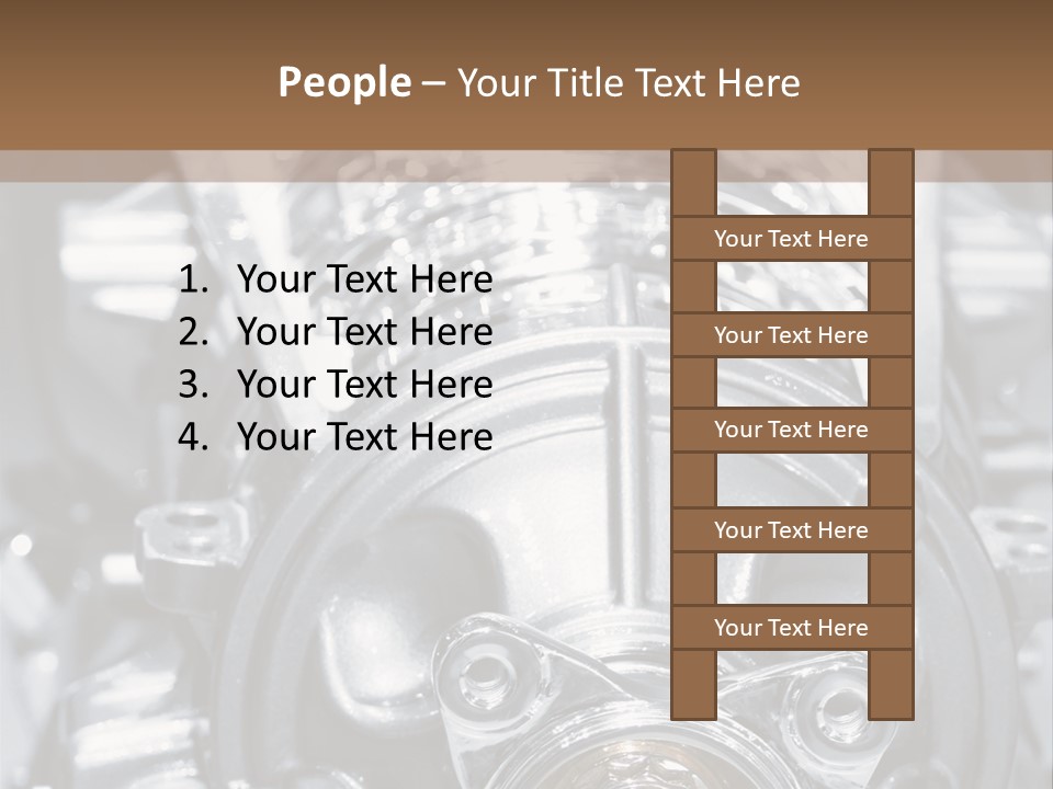 Transmission Stroke Valve PowerPoint Template