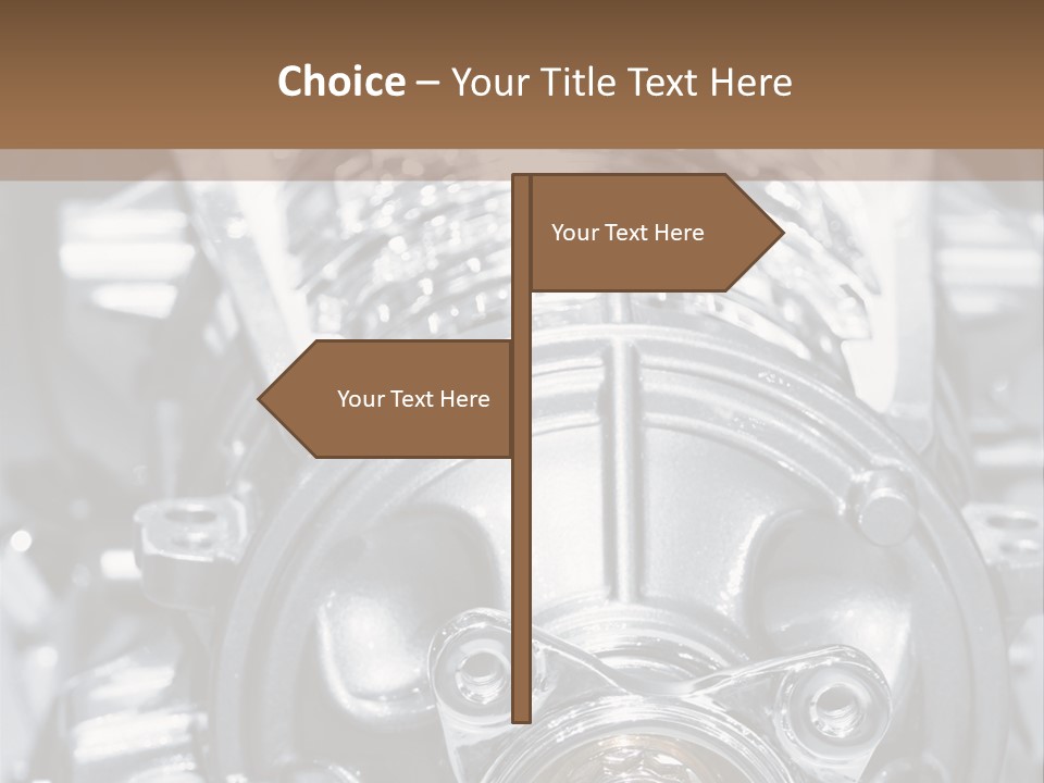 Transmission Stroke Valve PowerPoint Template