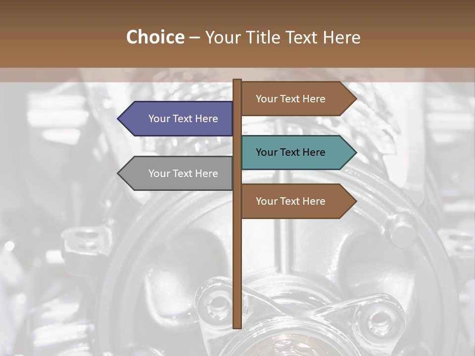 Transmission Stroke Valve PowerPoint Template