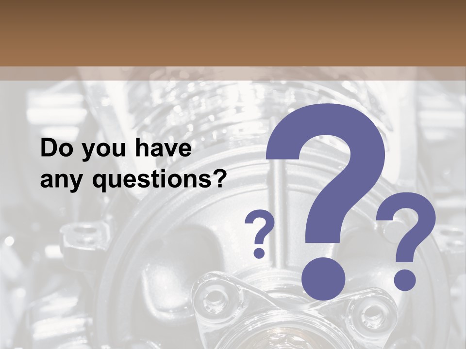 Transmission Stroke Valve PowerPoint Template