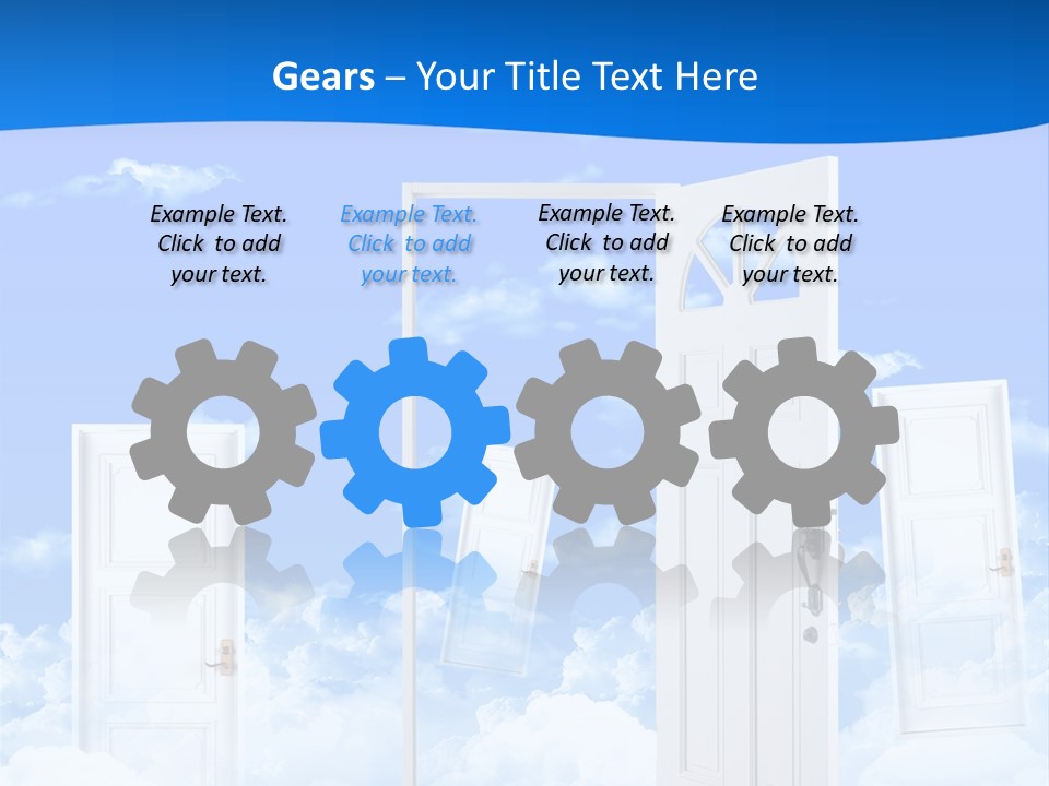 Engine Garage Screw PowerPoint Template