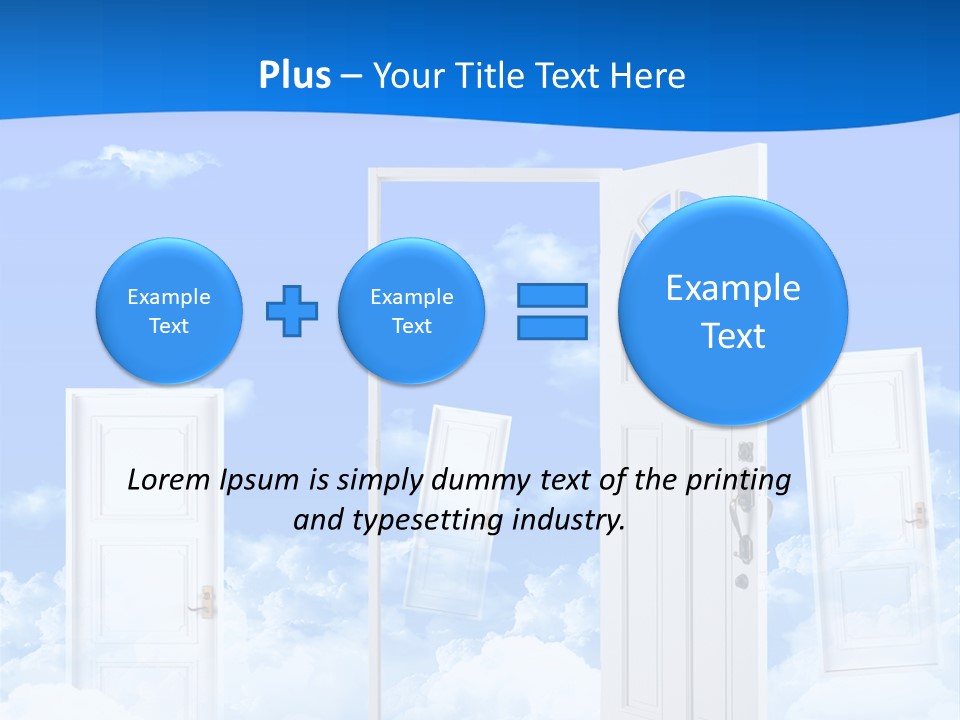 Engine Garage Screw PowerPoint Template