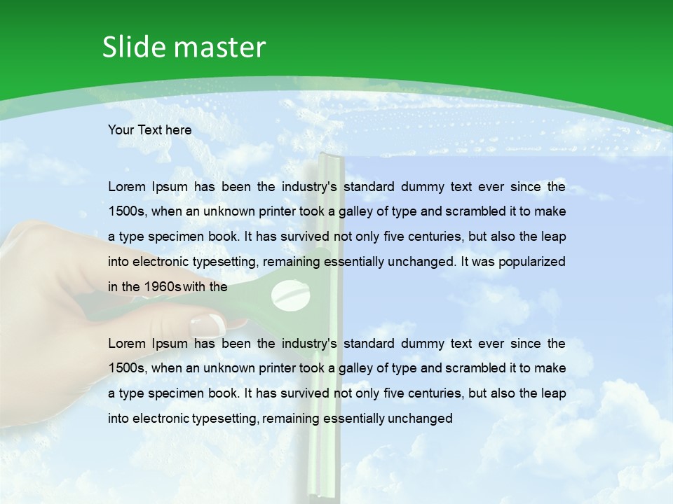 Plug Crankshaft Transport PowerPoint Template