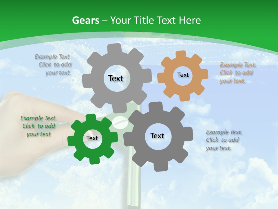 Plug Crankshaft Transport PowerPoint Template