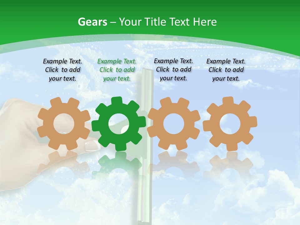 Plug Crankshaft Transport PowerPoint Template