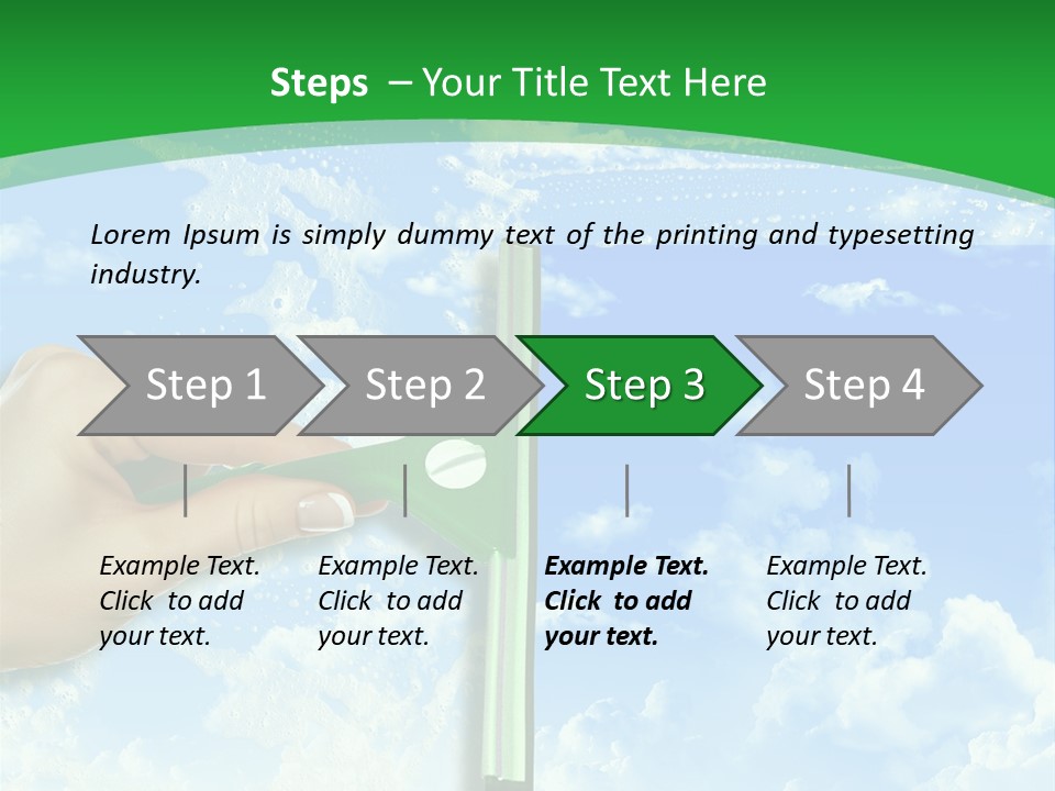 Plug Crankshaft Transport PowerPoint Template