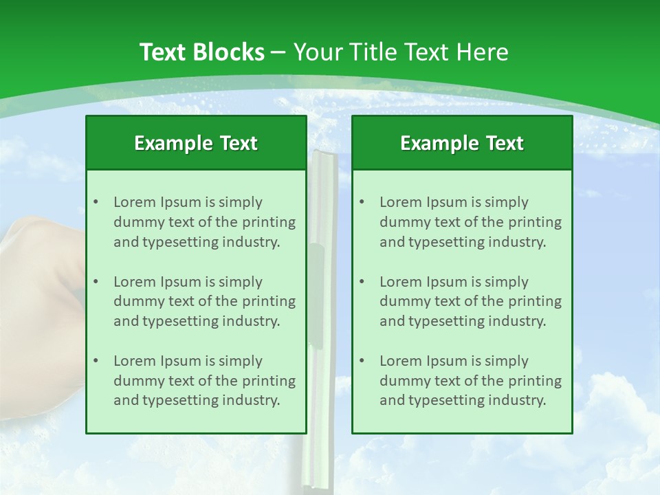Plug Crankshaft Transport PowerPoint Template