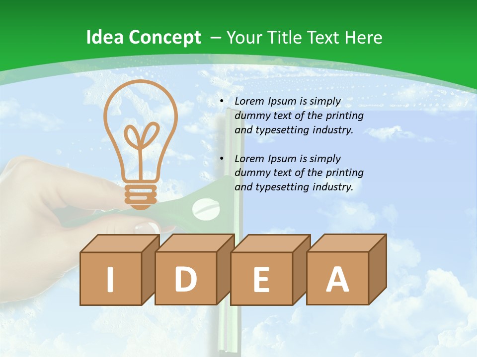 Plug Crankshaft Transport PowerPoint Template