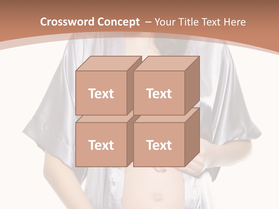 Accomplishment Flower Tummy PowerPoint Template