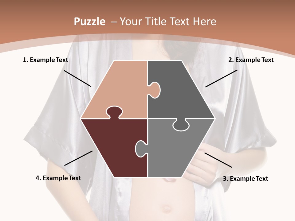 Accomplishment Flower Tummy PowerPoint Template