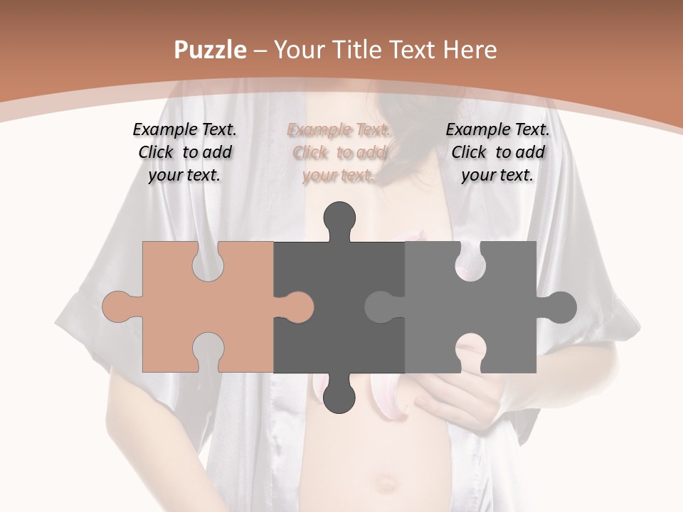 Accomplishment Flower Tummy PowerPoint Template