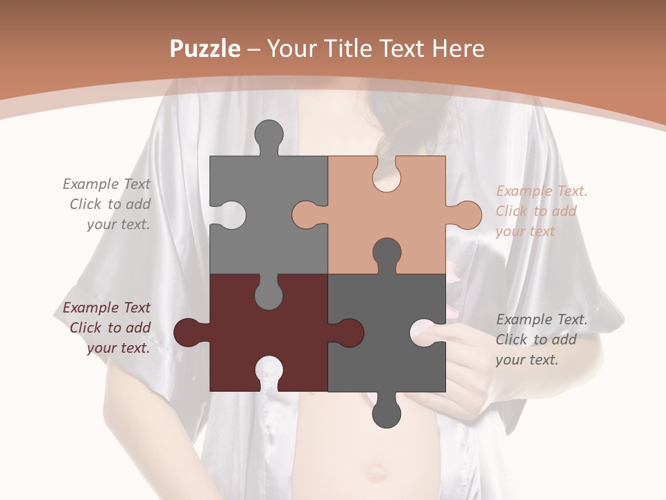 Accomplishment Flower Tummy PowerPoint Template