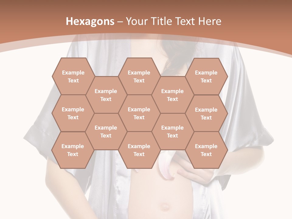 Accomplishment Flower Tummy PowerPoint Template