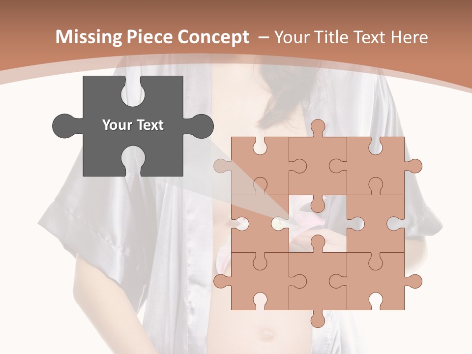 Accomplishment Flower Tummy PowerPoint Template