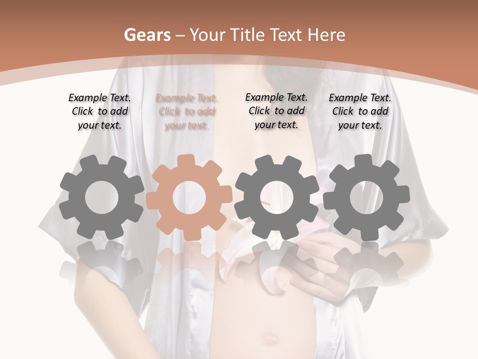 Accomplishment Flower Tummy PowerPoint Template