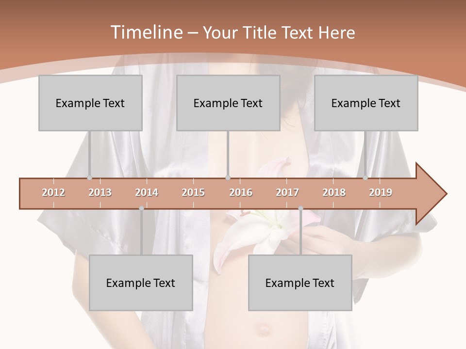 Accomplishment Flower Tummy PowerPoint Template