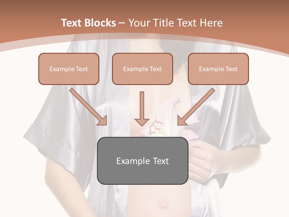 Accomplishment Flower Tummy PowerPoint Template