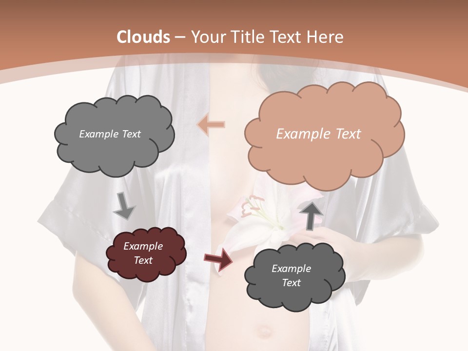 Accomplishment Flower Tummy PowerPoint Template