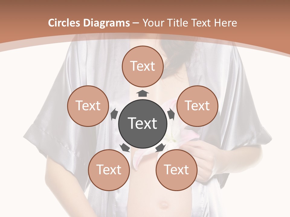 Accomplishment Flower Tummy PowerPoint Template