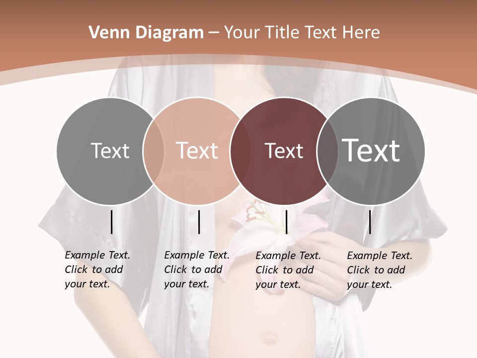 Accomplishment Flower Tummy PowerPoint Template