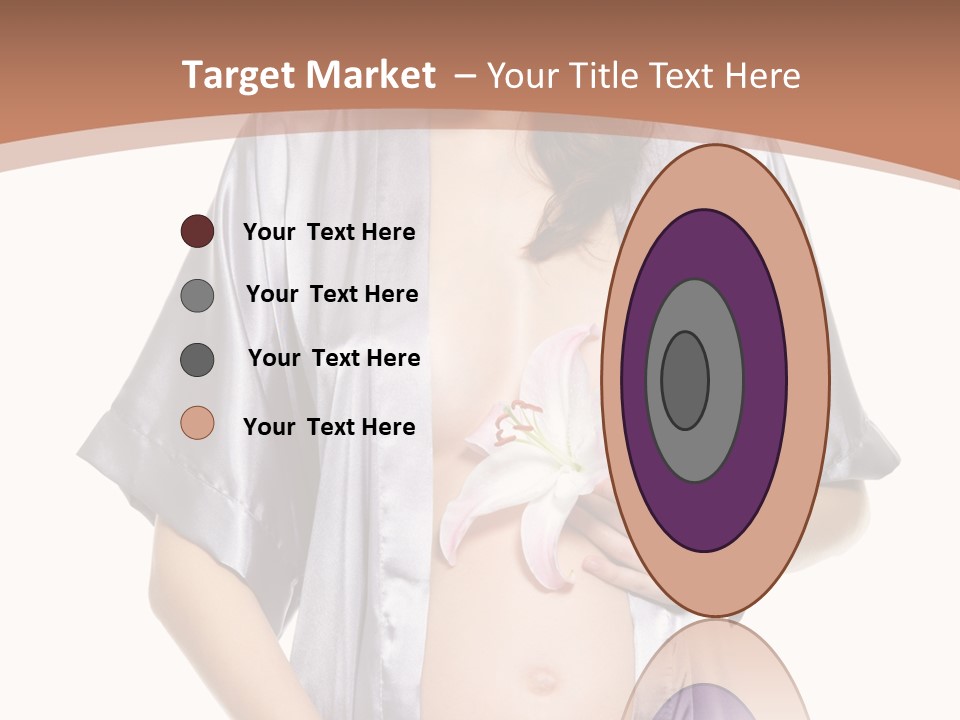 Accomplishment Flower Tummy PowerPoint Template