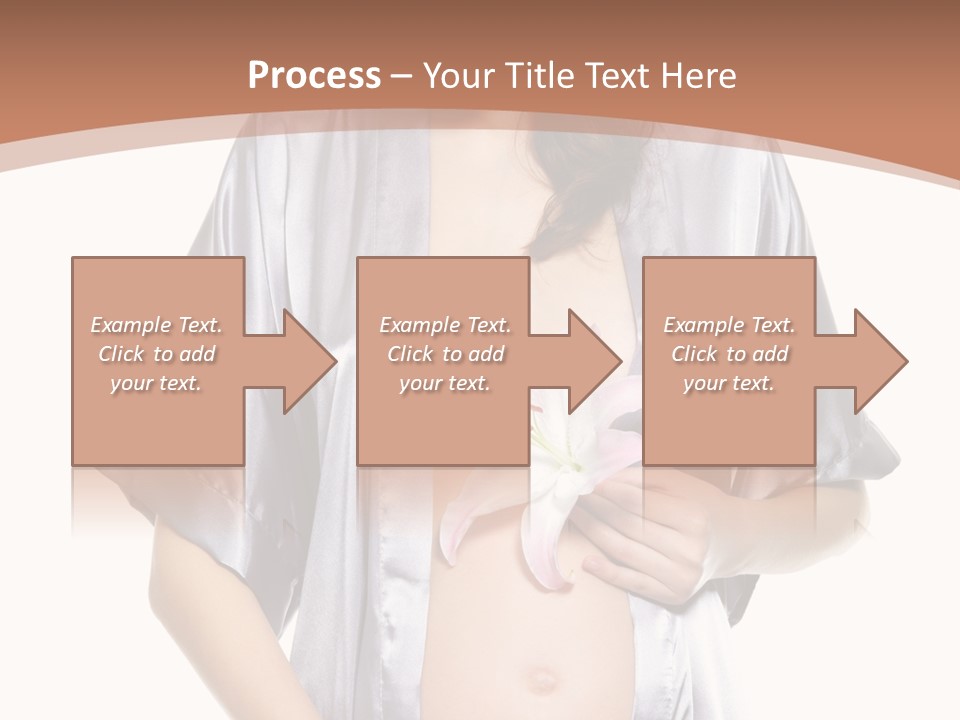 Accomplishment Flower Tummy PowerPoint Template