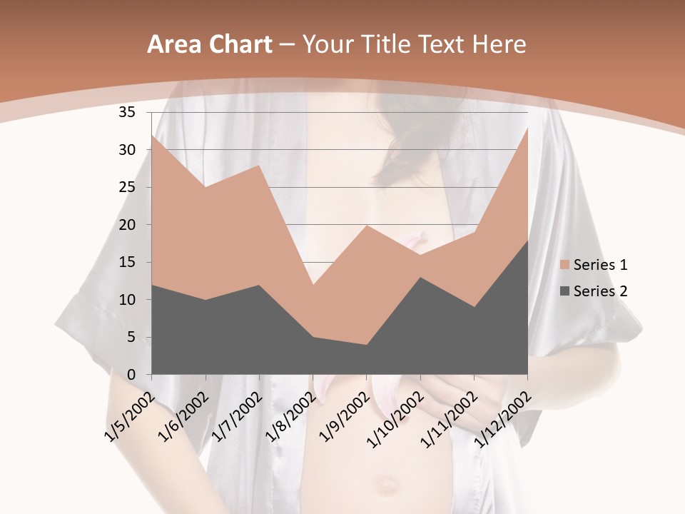 Accomplishment Flower Tummy PowerPoint Template
