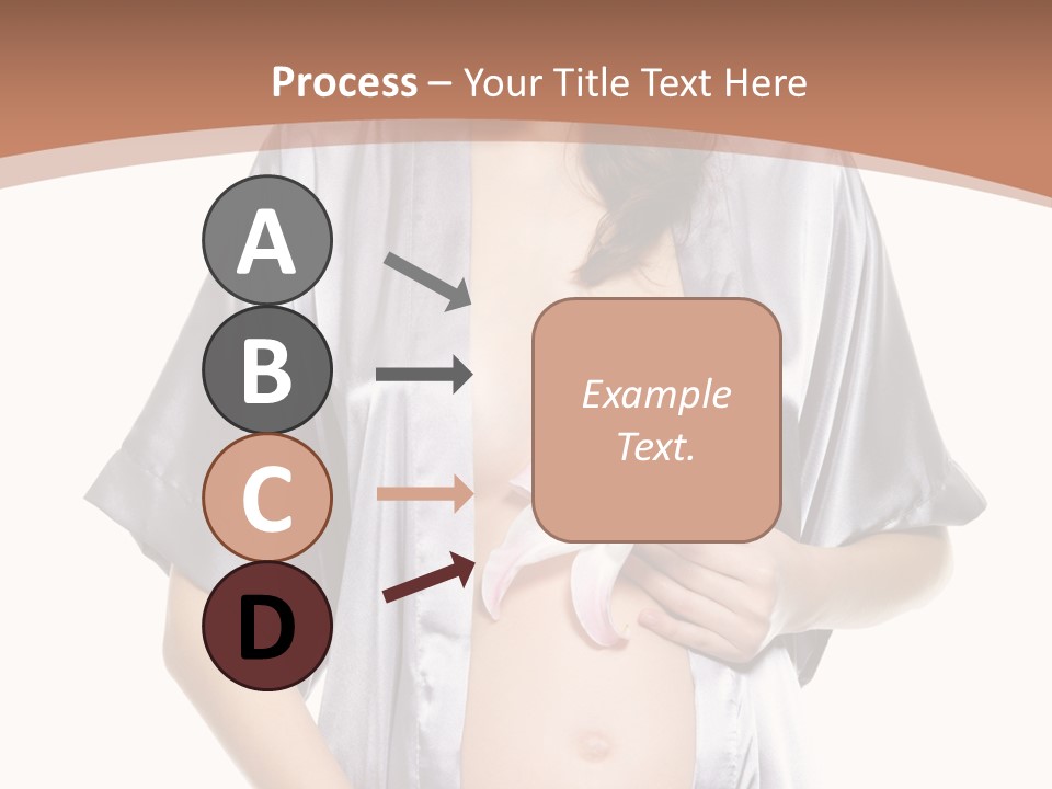 Accomplishment Flower Tummy PowerPoint Template